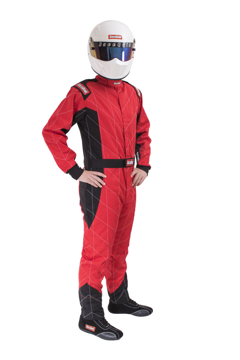 (image for) CHEVRON-1 SUIT SFI-1 RED SML