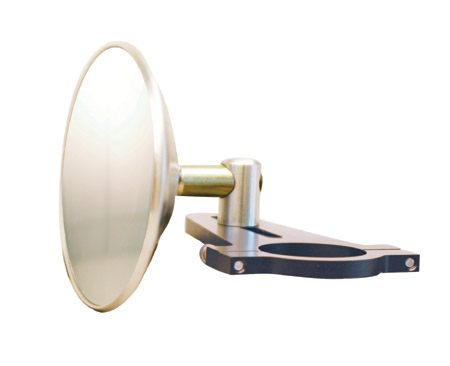 (image for) 3 3/4" Spot Mirror with 1 1/2" Bolt on Bracket