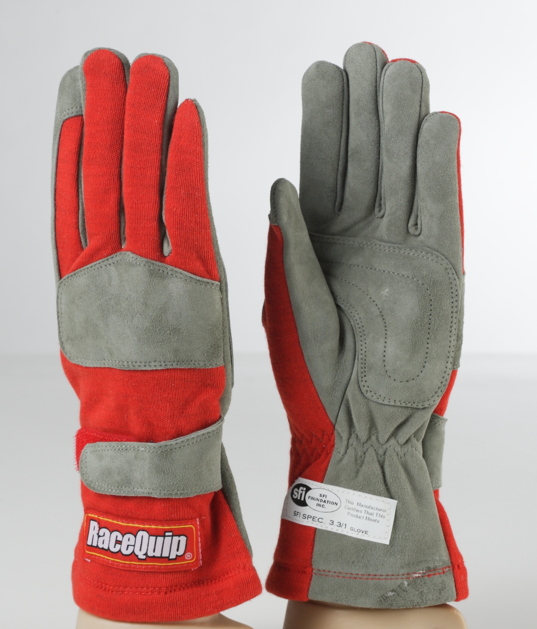 (image for) 1-LYR SFI-1 GLOVE XLG RED