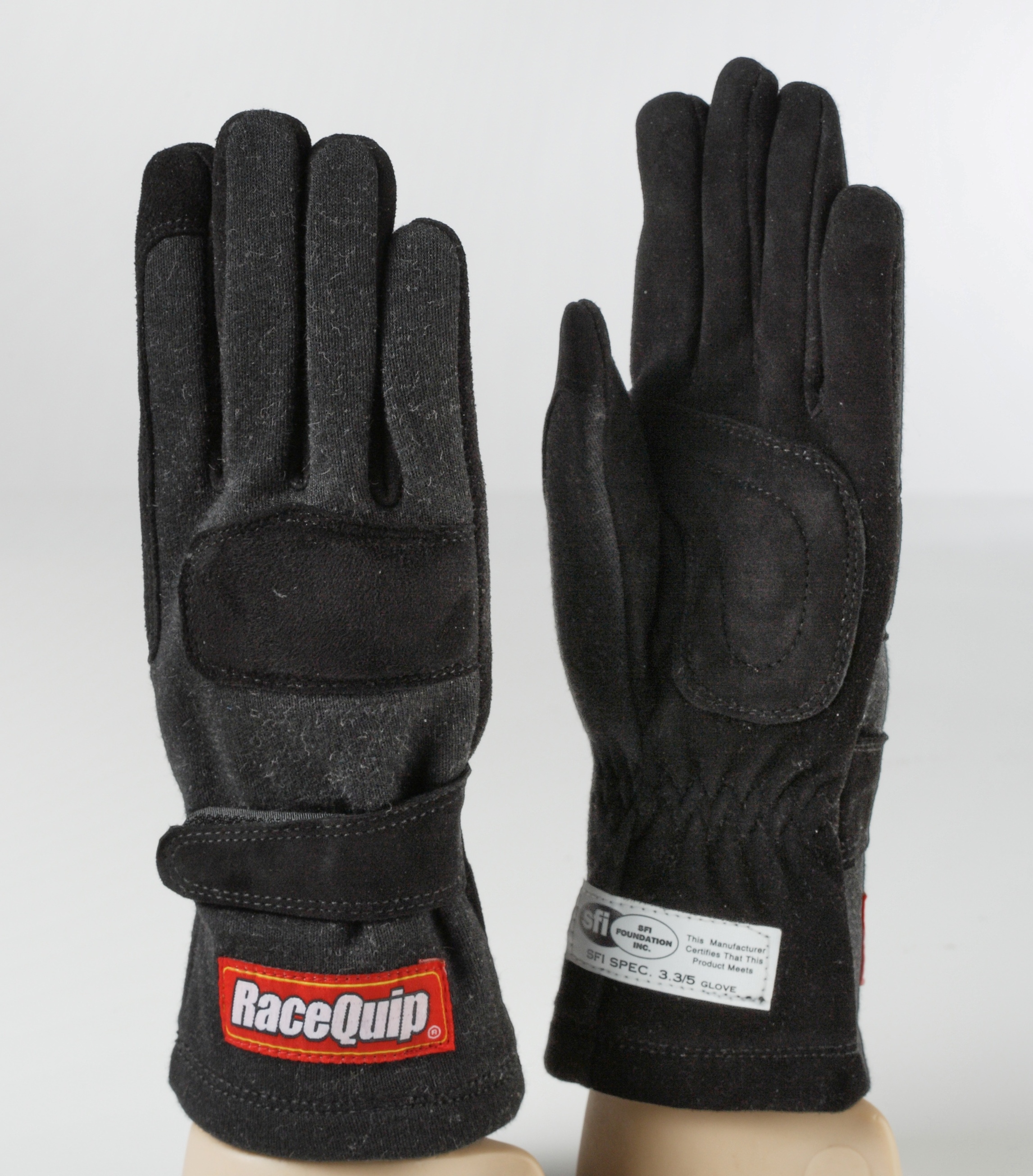 (image for) 2-LYR SFI-5 GLOVE KID-MED K9 BLK 66.61
