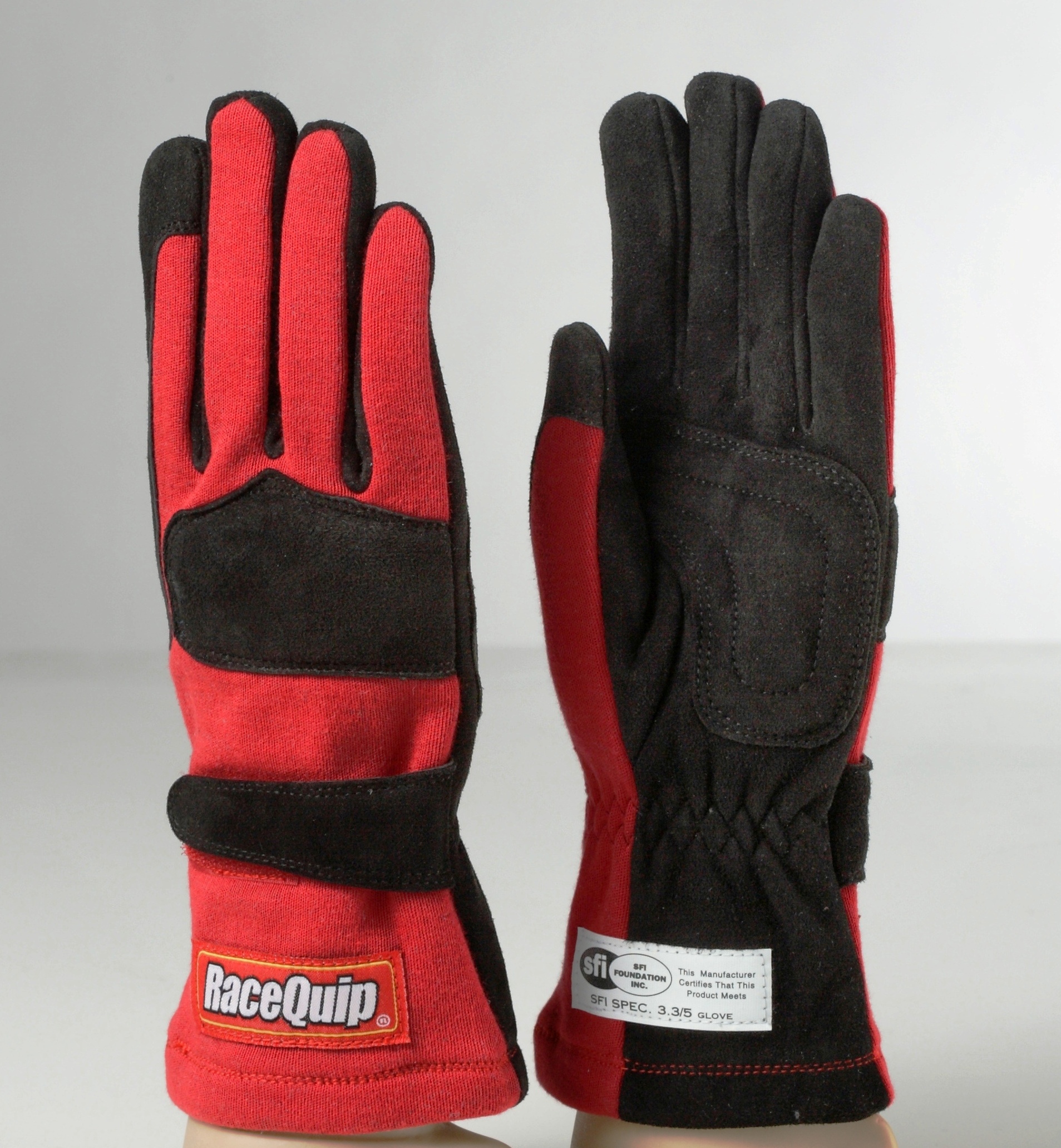 (image for) 2-LYR SFI-5 GLOVE LRG RED 66.61