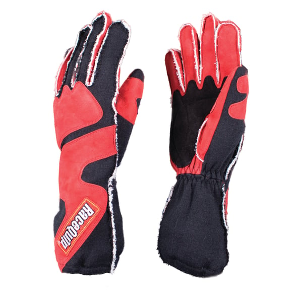 (image for) SFI-5 RED/BLK XLG OUTSEAM W/CLOSURE
