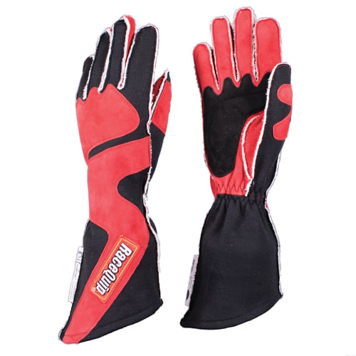 (image for) SFI-5 RED/BLK LRG OUTSEAM ANGLE CUT