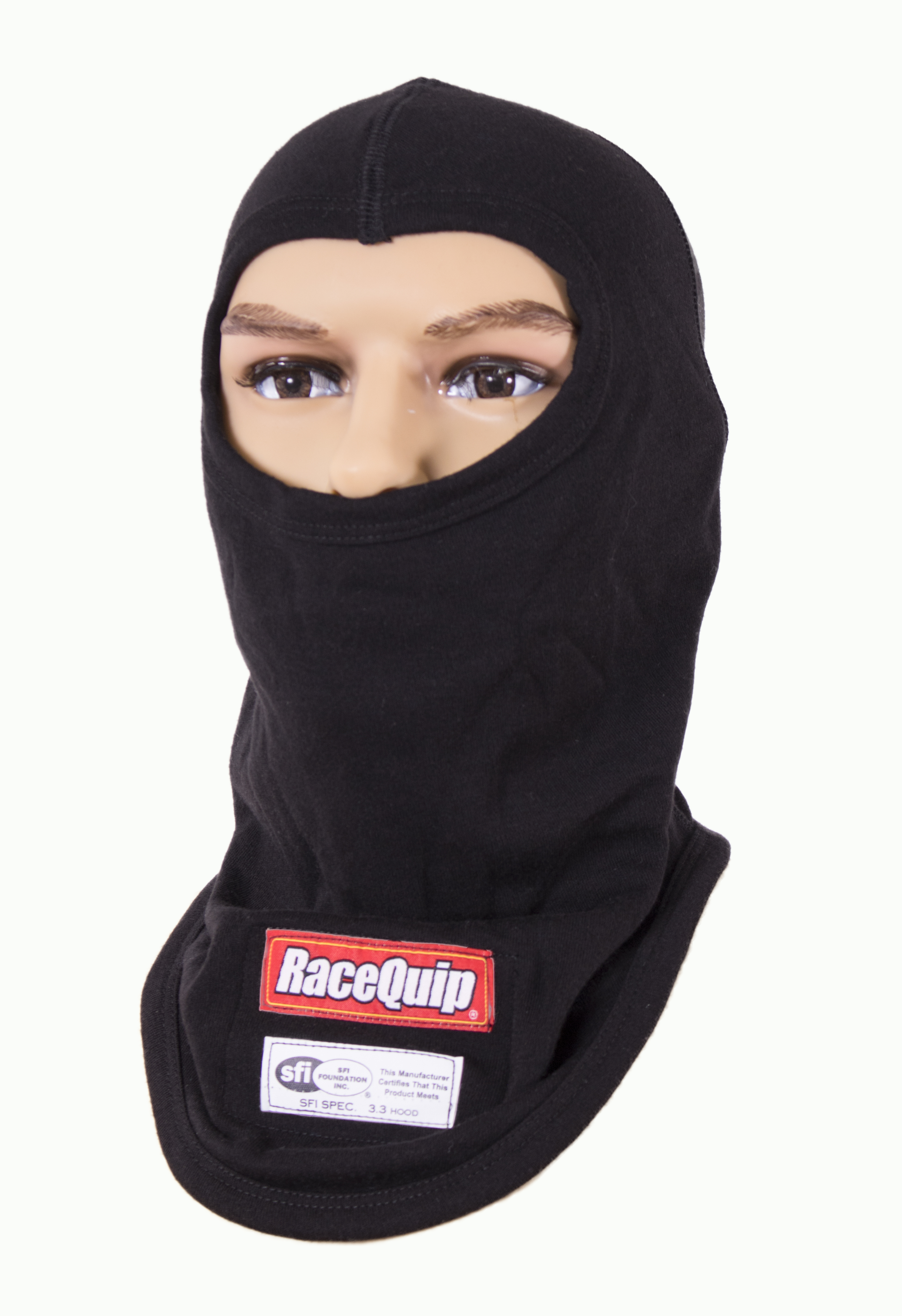 (image for) SFI 3.3 FR 1-LAYER HOOD BLK SML
