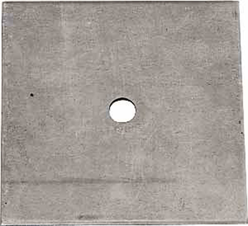 (image for) BELT MOUNT BACK-UP PLATE 7.72