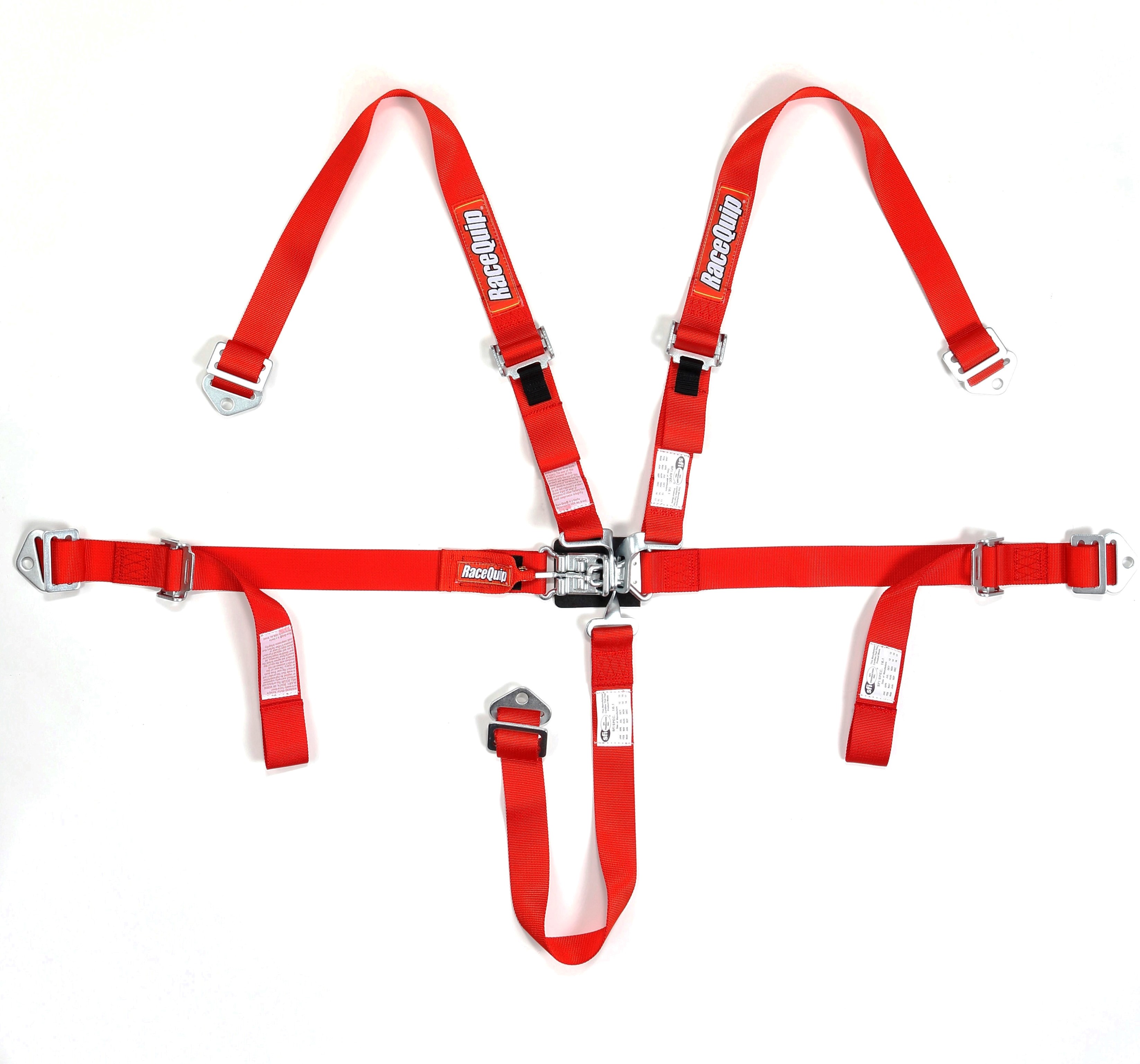 (image for) JR L & L 5PT HARNESS RED 134