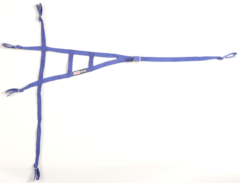 (image for) TRIANGLE ROLL CAGE NET - BLUE 9.54