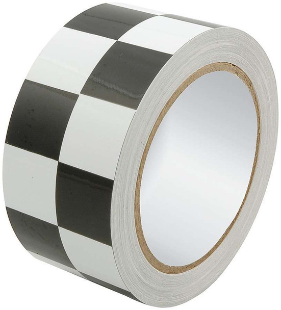 (image for) Racers Tape 2in x 45ft Checkered BlackWhite