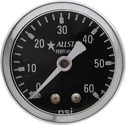 (image for) Dry Type 0-60 PSI 1-1/2" Gauge