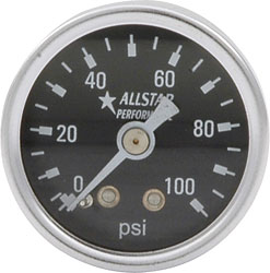 (image for) Dry Type 0-100 PSI 1-1/2" Gauge