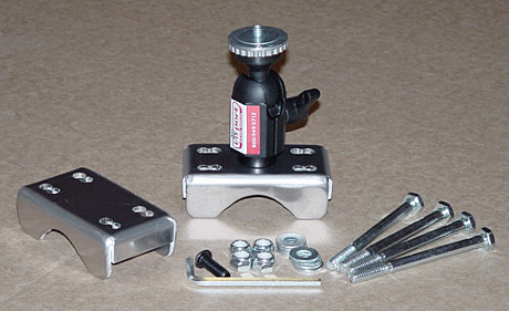 (image for) Camera Mount for Small Video Cameras for 1-1/4 to 2 inch tubing