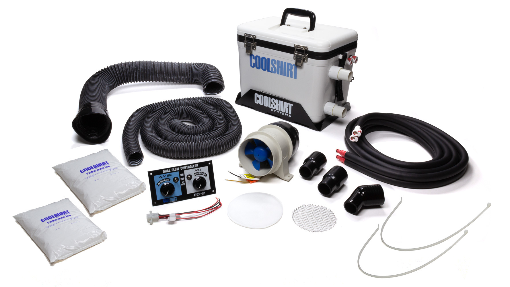 (image for) Cool Shirt Complete Kit, 13 qt Cooler / Air Control Switch / Hel