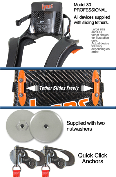 (image for) 30 Med PRO with QC and sliding tether