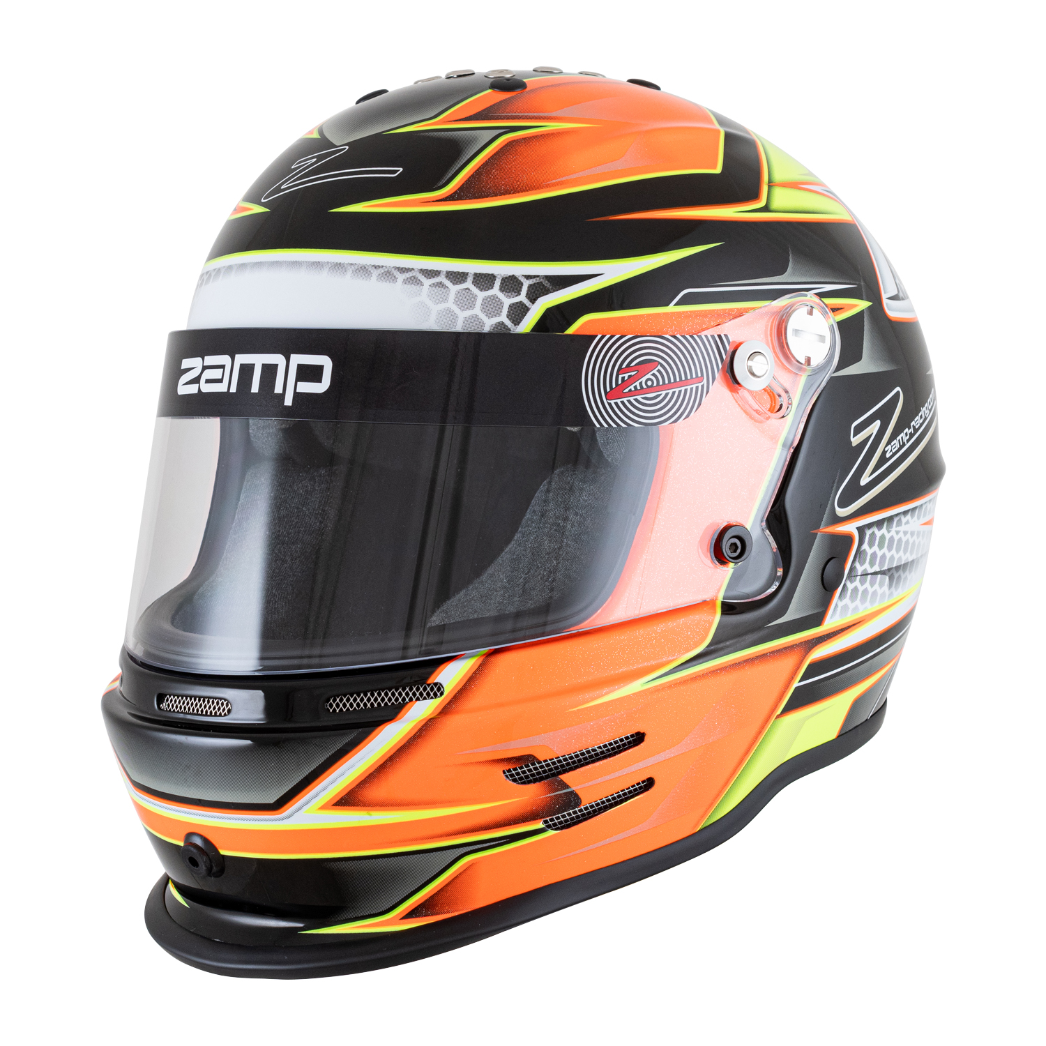 (image for) Zamp RZ-42Y Youth Snell CMR2016 Helmet Org/Yel 57cm 251.95