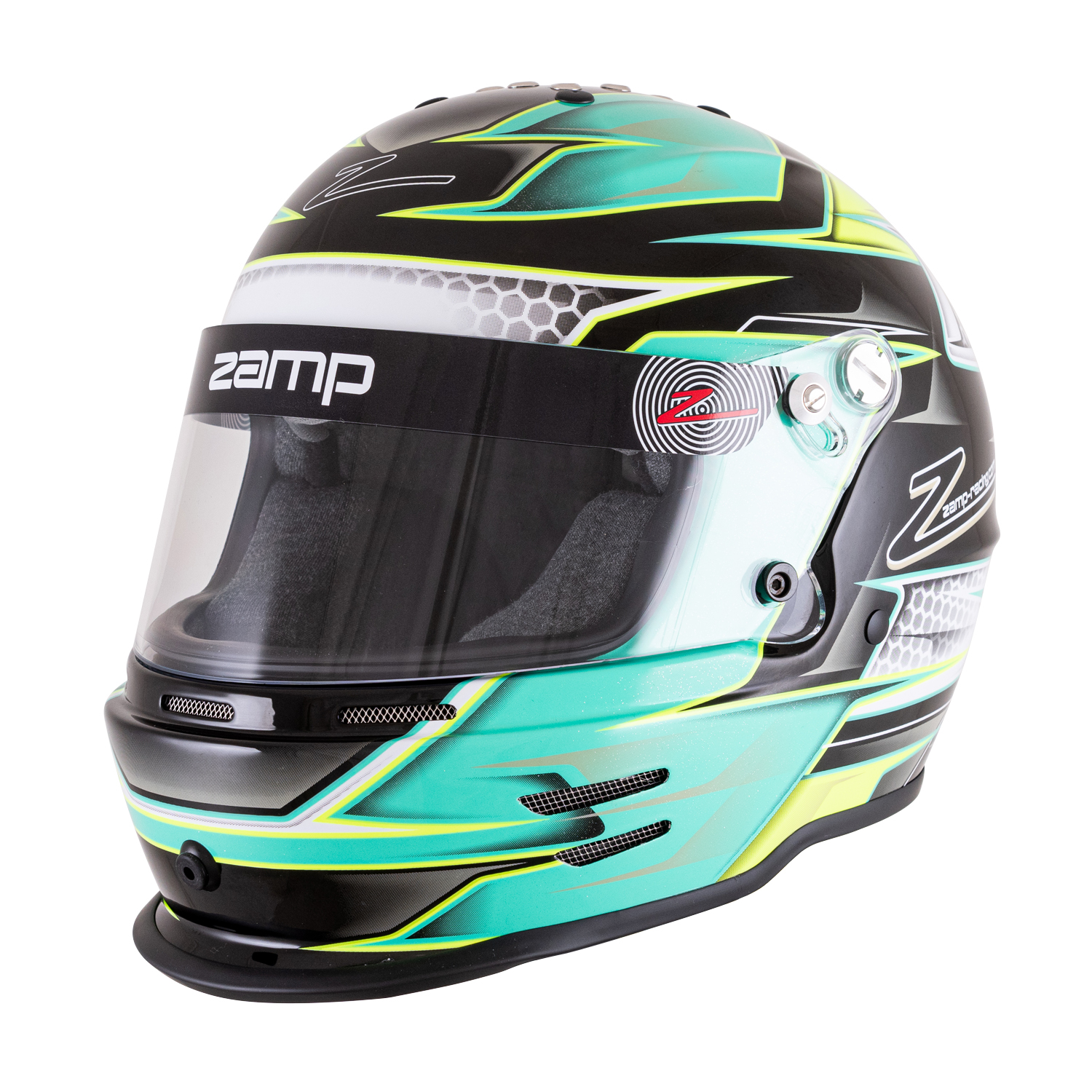 (image for) Zamp RZ-42Y Youth Snell CMR2016 Helmet Green/Silver 57cm 251.95