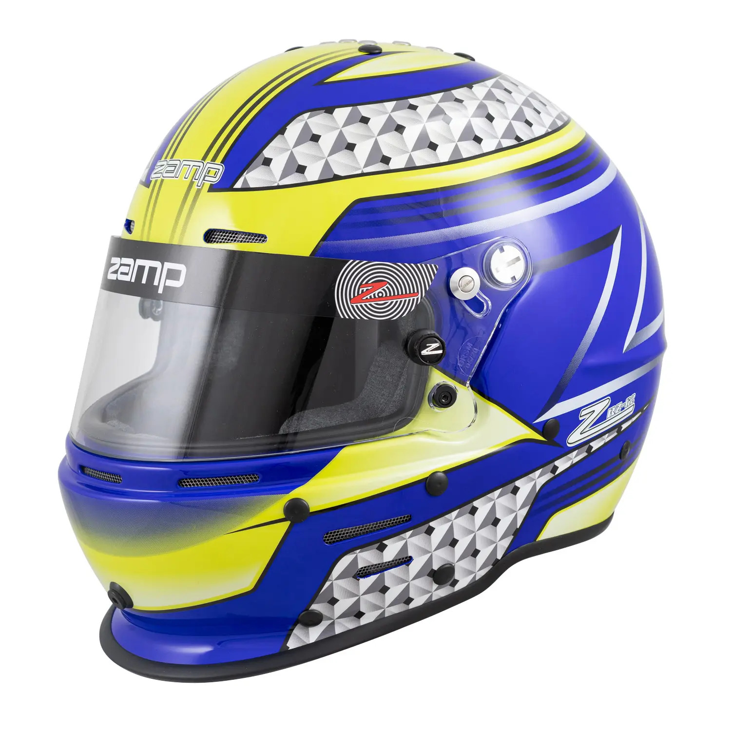 (image for) Zamp RZ-62 Aramid Mix SNELL SA2020 Blue/Green XX-Large 419.95