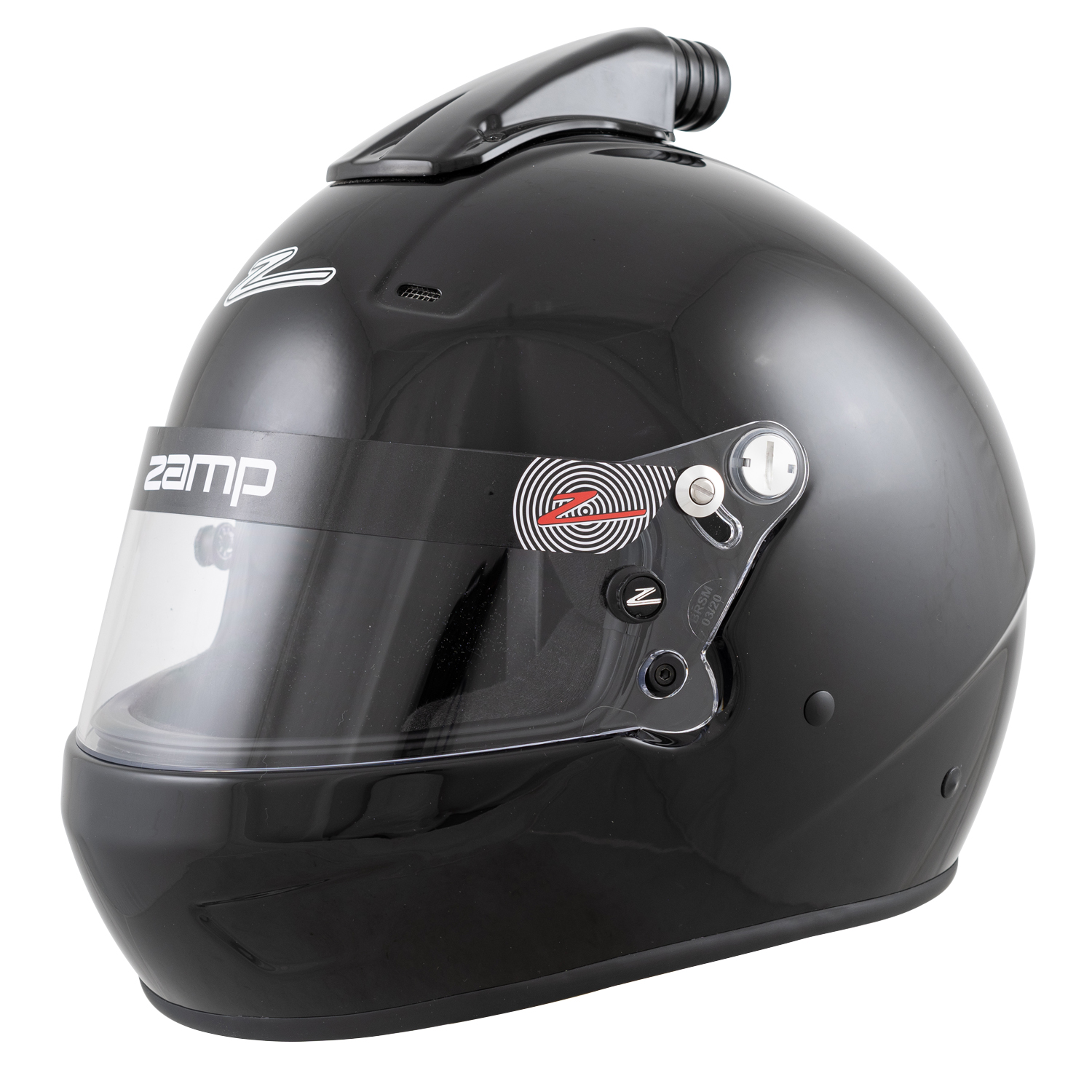 (image for) Zamp RZ-56 Air SNELL SA2020 Helmet Gloss Black Large 241.95