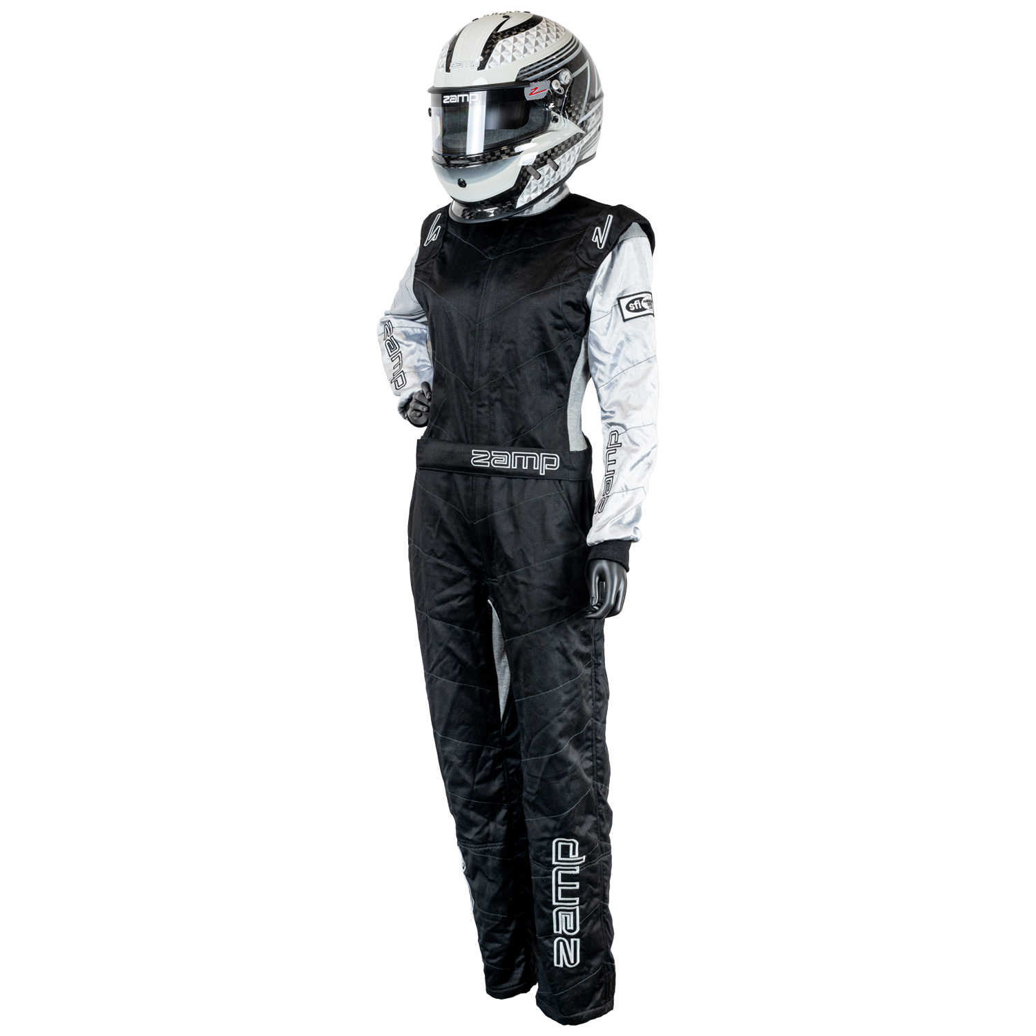 (image for) Zamp ZR-40 Race Suit SFI 3.2A/5 Black/Gray Women's 38 365.95