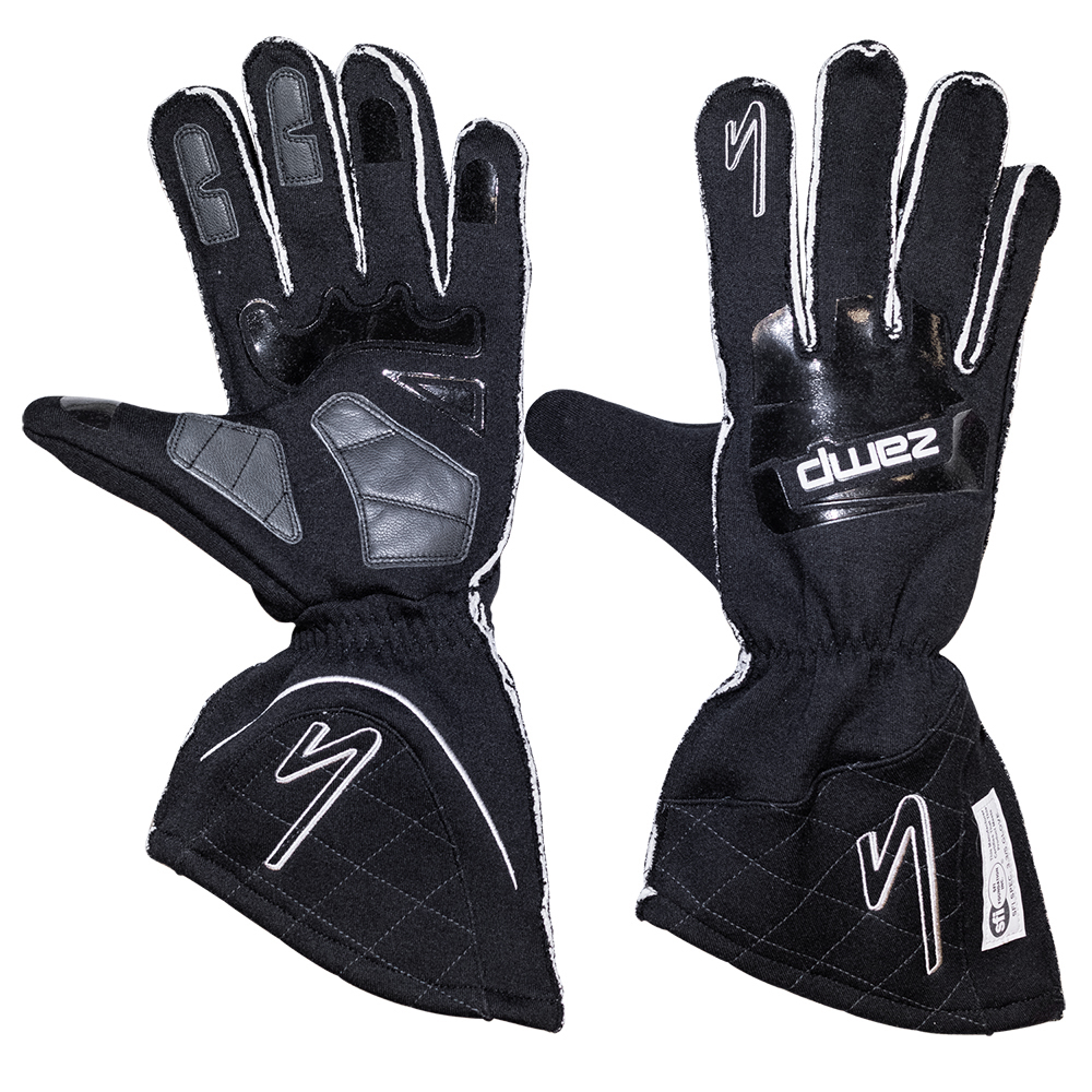 (image for) Zamp ZR-50 SFI 3.3/5 Race Gloves Black XXXL 68.25