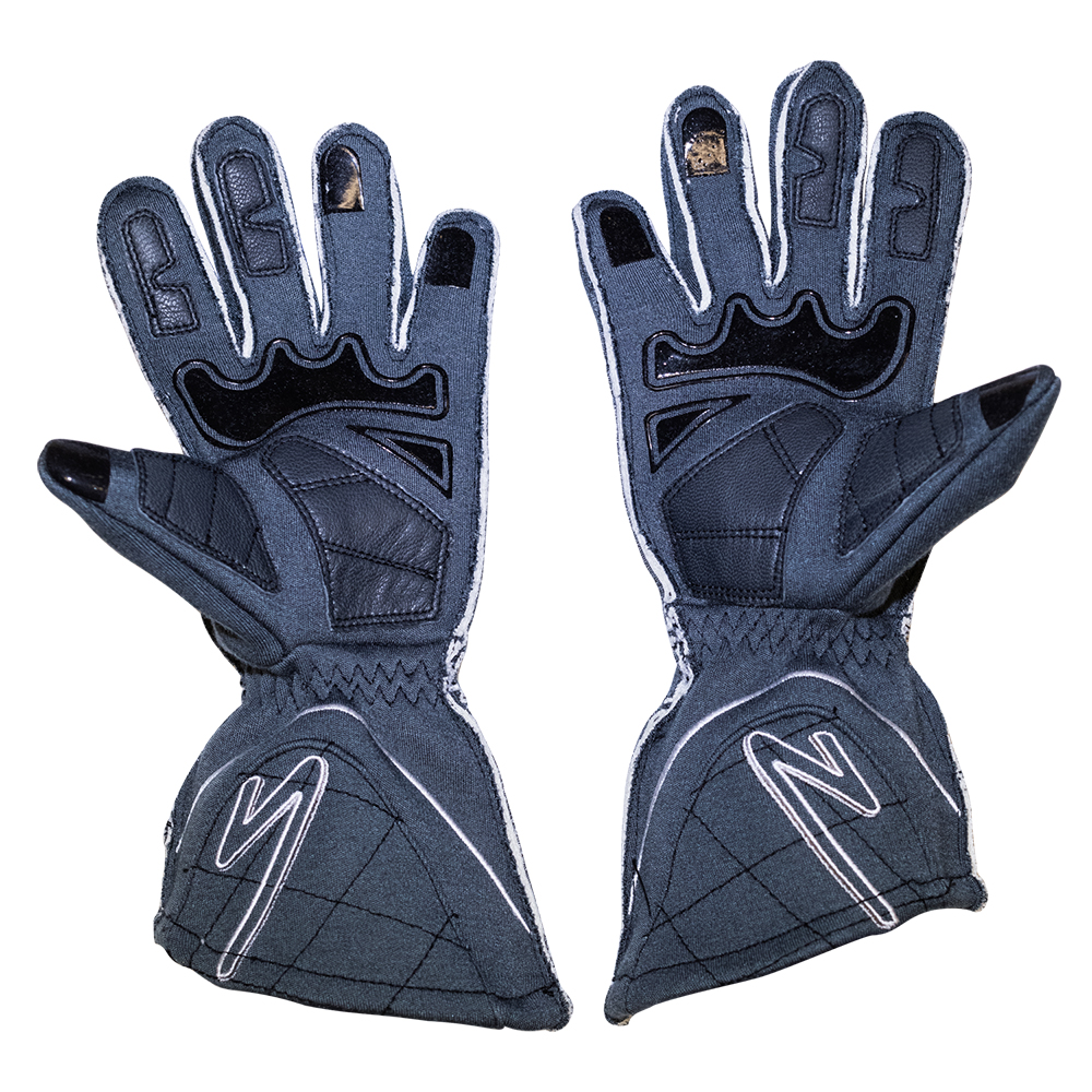 (image for) Zamp ZR-50 SFI 3.3/5 Race Gloves Gray XXLarge 68.25
