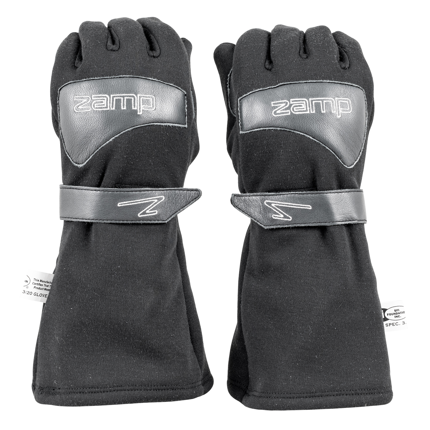 (image for) Zamp ZR-Drag SFI 3.3/20 Drag Race Glove Black X-Large 209.95