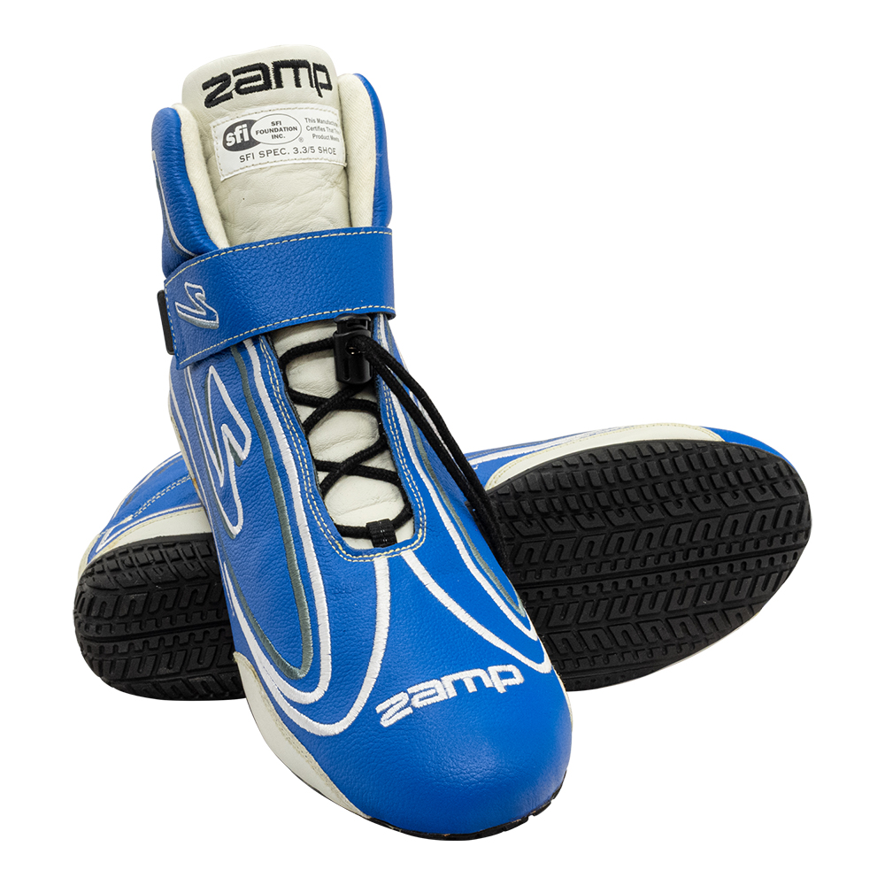 (image for) Zamp ZR-50 SFI 3.3/5 Race Shoe Blue Size 8 115.5
