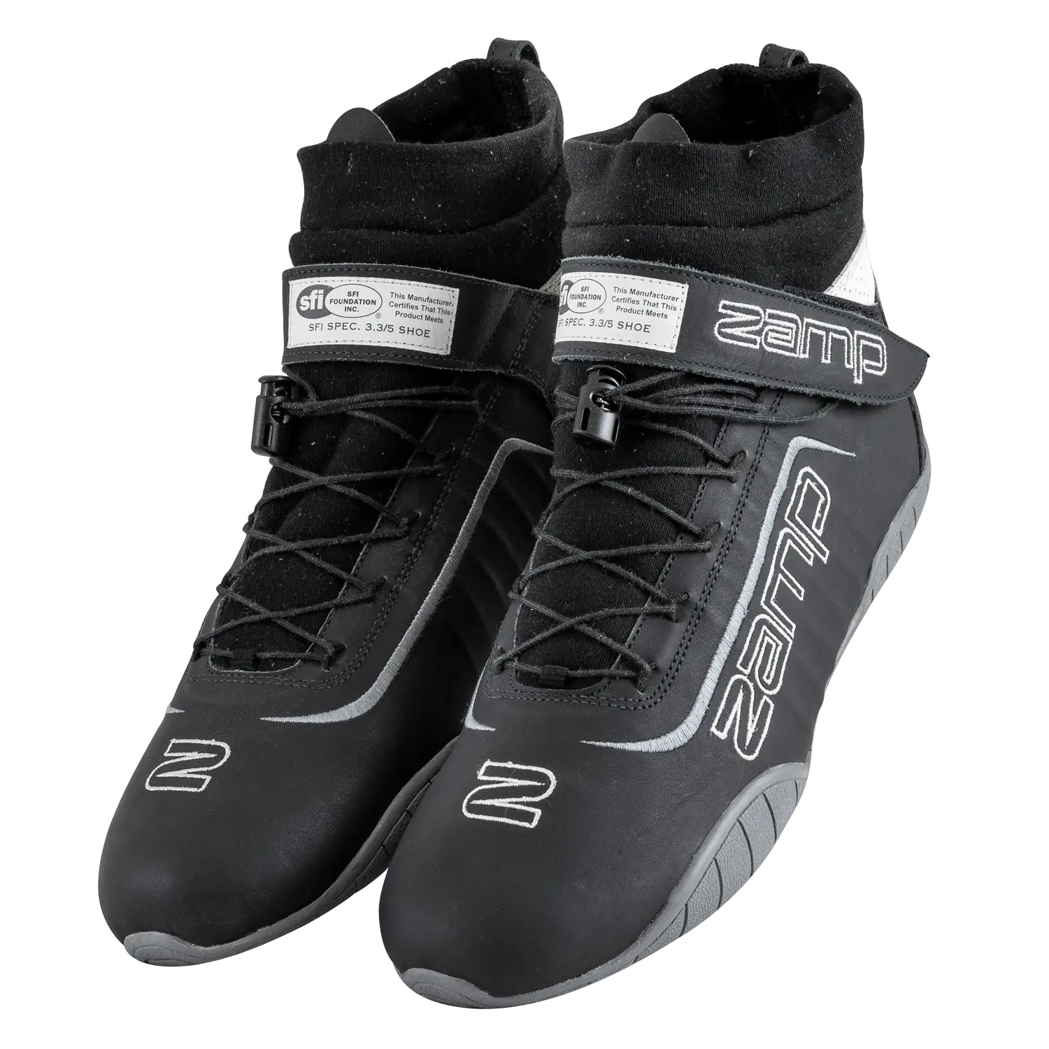 (image for) Zamp ZR-70 SFI 3.3/5 Race Shoe Black Size 5 199.95