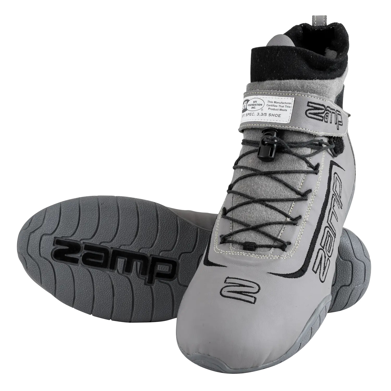 (image for) Zamp ZR-70 SFI 3.3/5 Race Shoe Grey Size 7 199.95